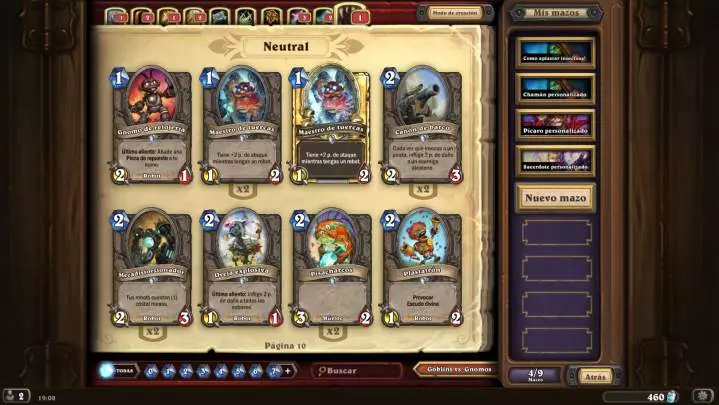 Hearthstone Goblins vs Gnomos