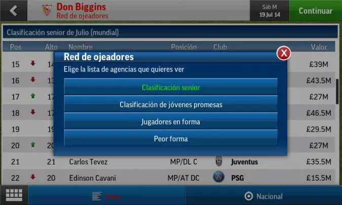 Football Manager Handheld 2015