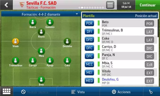 Football Manager Handheld 2015 - Android