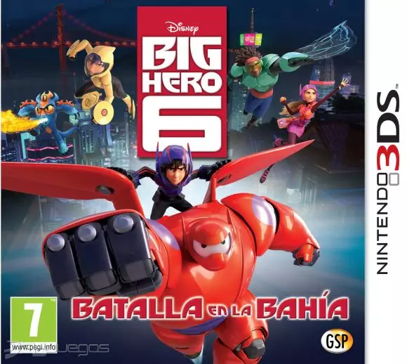Carátula de Big Hero 6: Batalla en la Bahía