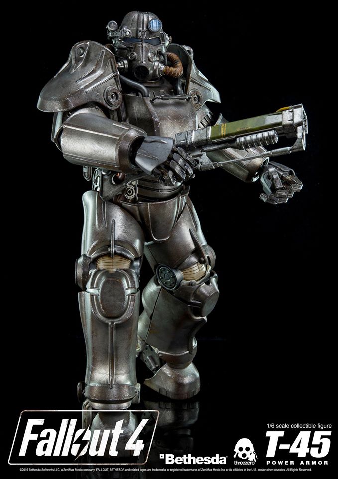 Fallout 4 Presenta Esta Espectacular Figura Articulada De La Power Armor