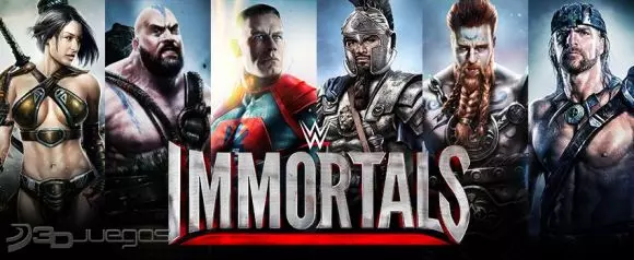 Carátula de WWE Immortals