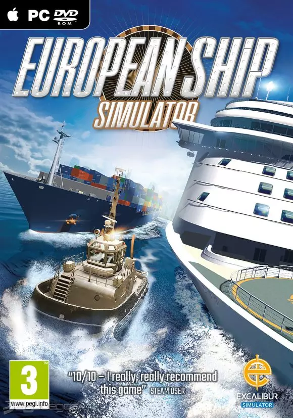 Carátula de European Ship Simulator