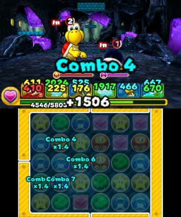 Puzzle & Dragons Z & Super Mario Bros 3DS