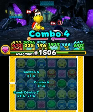 Puzzle & Dragons Z & Super Mario Bros 3DS