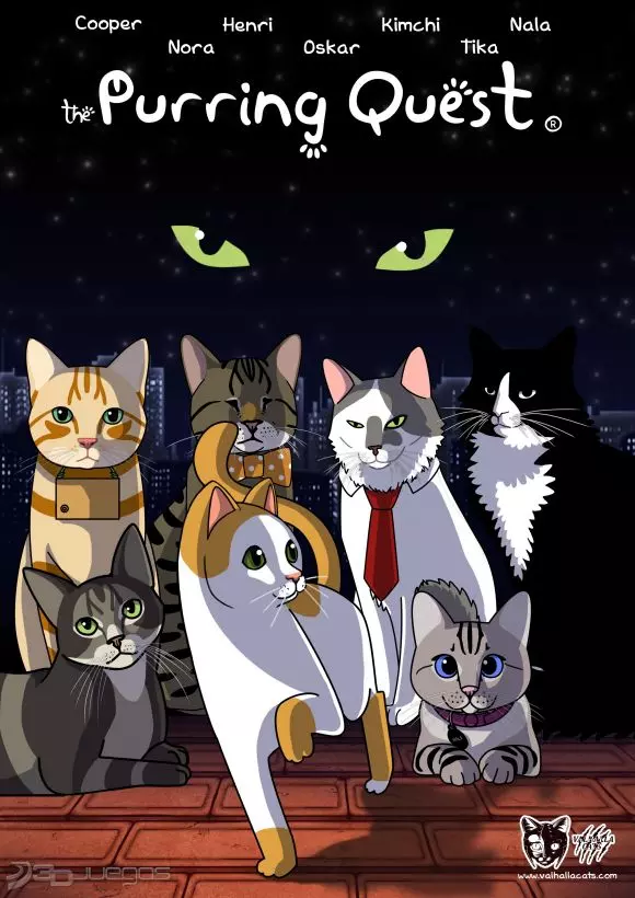 Carátula de The Purring Quest