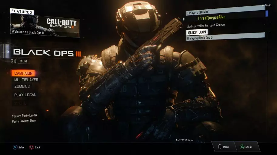 Call of Duty Black Ops 3 análisis