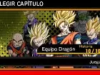 Dragon Ball Z Extreme Butoden - Pantalla
