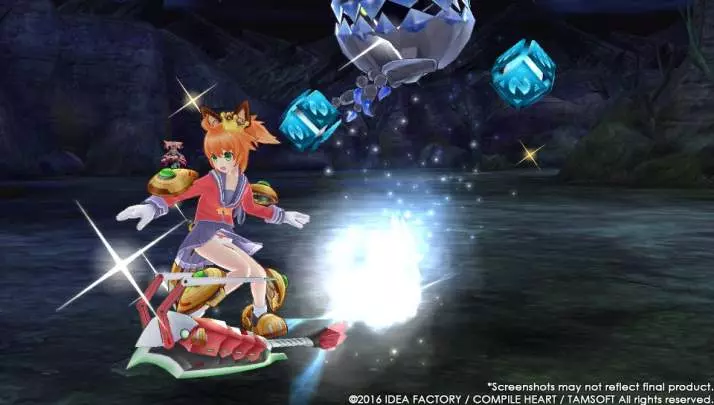 Hyperdimension Neptunia Extreme Dimension Tag Blanc + Neptune VS Zombie Army