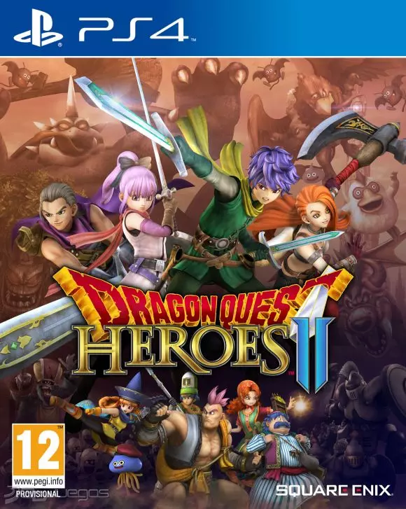 Carátula de Dragon Quest: Heroes II