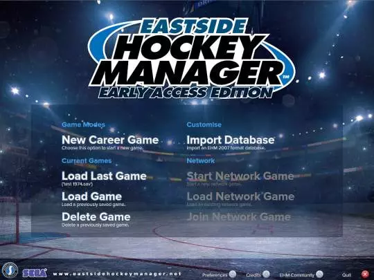 Eastside Hockey Manager