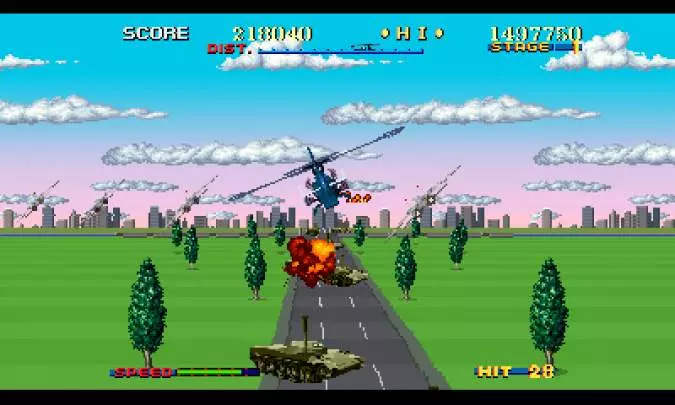 3D Thunder Blade - 3DS