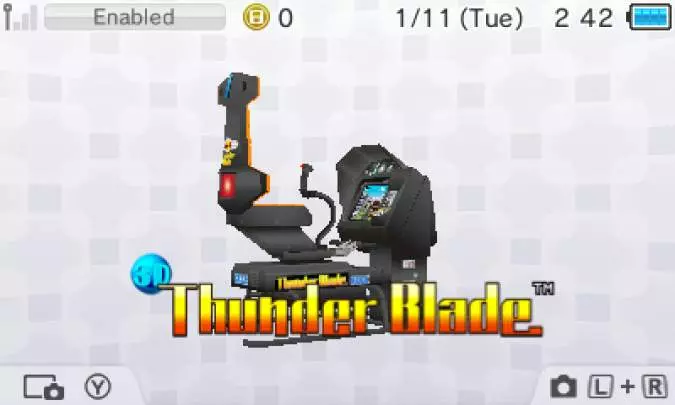3D Thunder Blade - 3DS