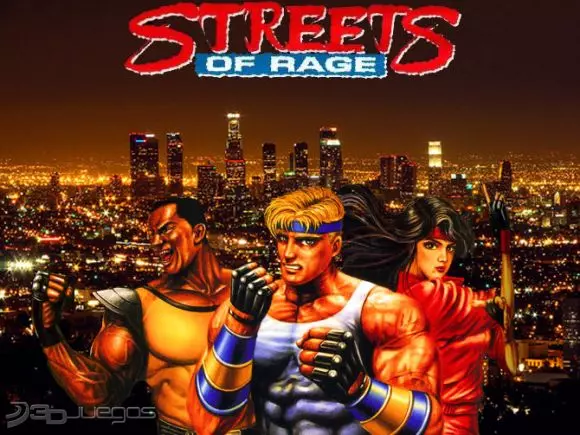 Carátula de 3D Streets of Rage
