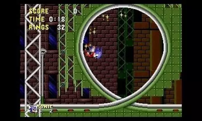 3D Sonic The Hedgehog - 3DS