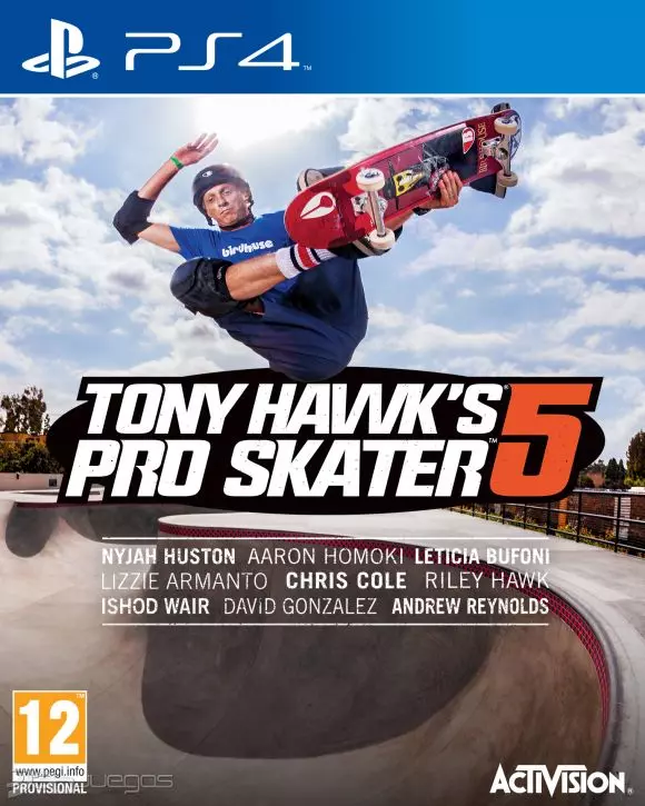 Carátula de Tony Hawk's Pro Skater 5