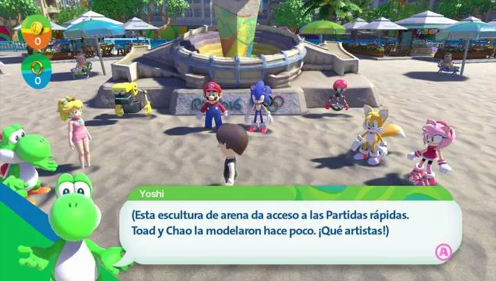 Mario y Sonic en los Juegos Olímpicos - Río 2016