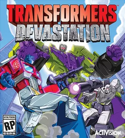 Carátula de Transformers Devastation