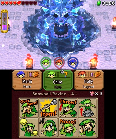 Zelda Tri Force Heroes 3DS