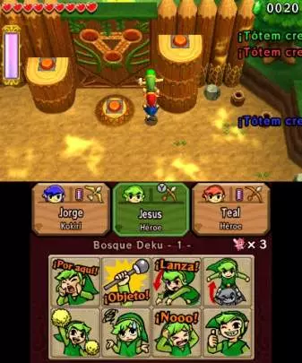 Zelda Tri Force Heroes - 3DS