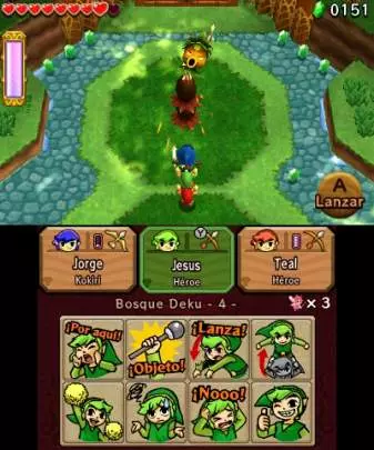 Zelda Tri Force Heroes - 3DS