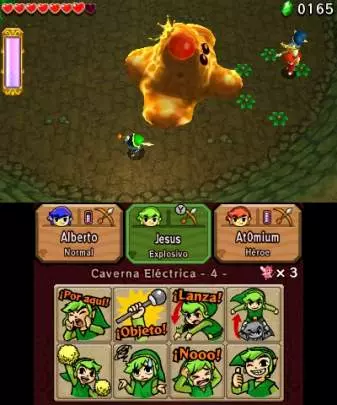 Zelda Tri Force Heroes - 3DS