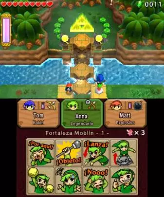 Zelda Tri Force Heroes - 3DS