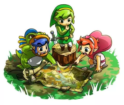 Zelda Tri Force Heroes - 3DS