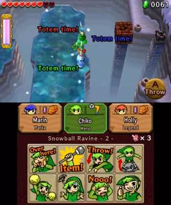 Zelda Tri Force Heroes - 3DS