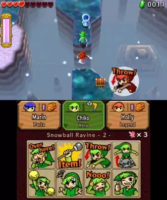 Zelda Tri Force Heroes - 3DS