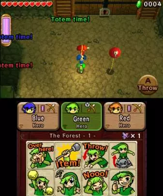 Zelda Tri Force Heroes - 3DS