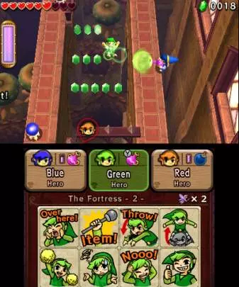 Zelda Tri Force Heroes - 3DS