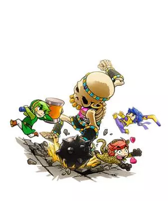 Zelda Tri Force Heroes - 3DS