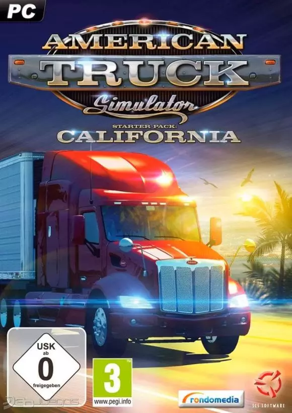 Carátula de American Truck Simulator