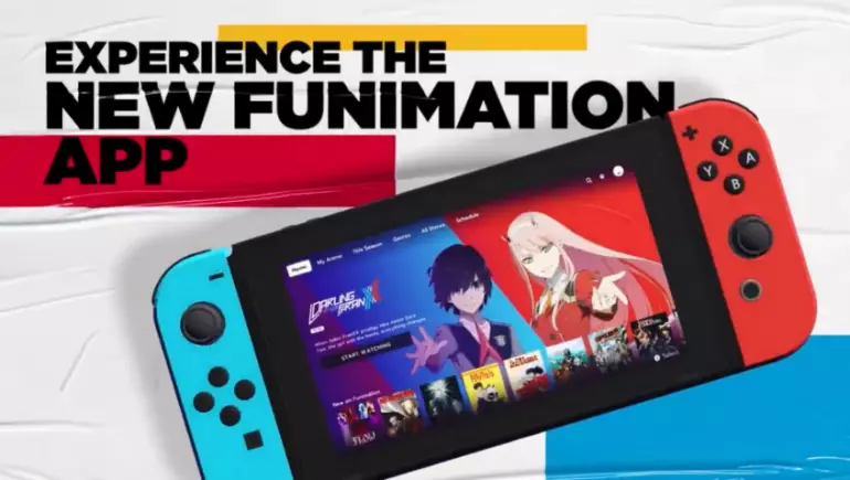 Por fin podrás ver anime en la Switch con la app de Funimation que se lanzará en Estados Unidos