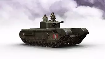 COH2 The British Forces: El Tanque Churchill
