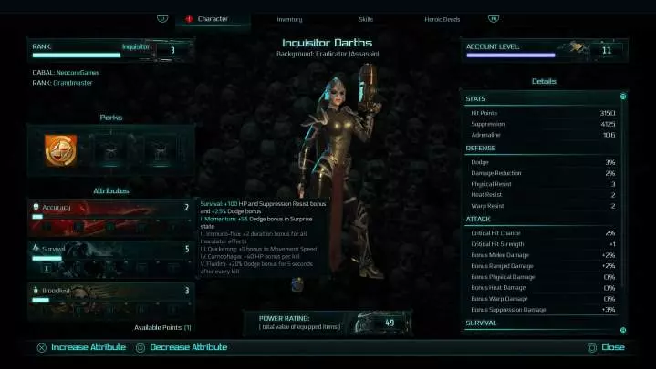 Warhammer 40.000 Inquisitor - Martyr