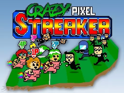 Carátula de Crazy Pixel Streakers