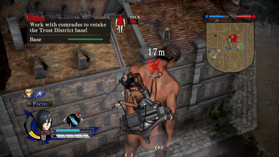 A.O.T. Wings of Freedom PS4