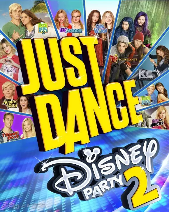 Carátula de Just Dance: Disney Party 2
