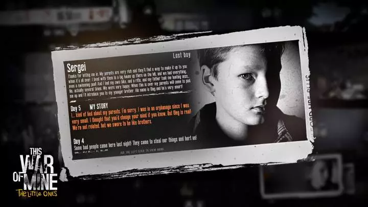 This War of Mine The Little Ones - PS4