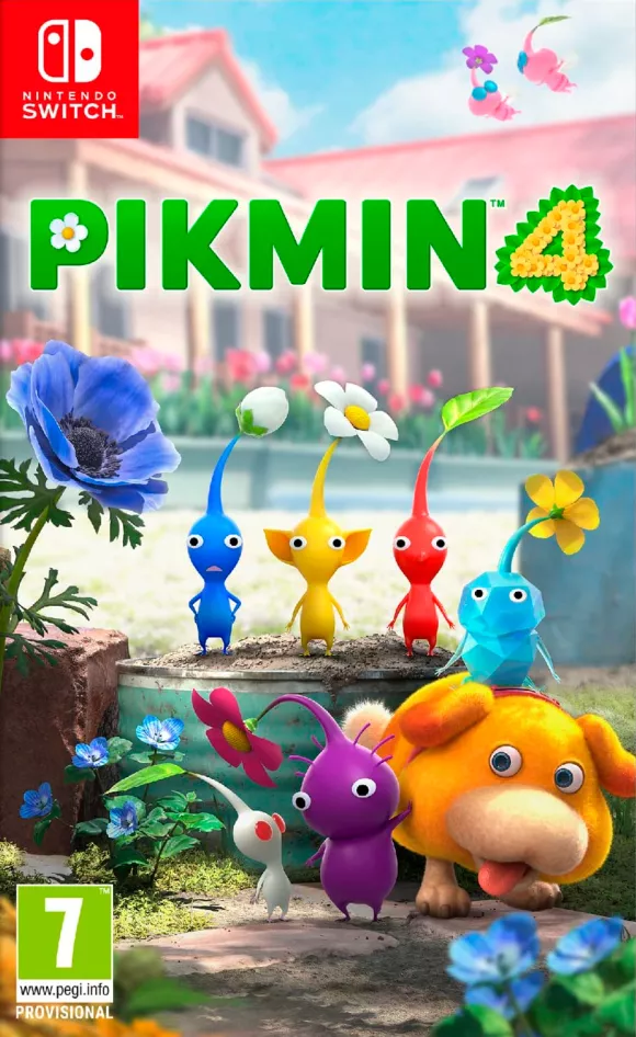 Carátula de Pikmin 4