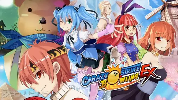 Carátula de Crazy Strike Bowling Ex