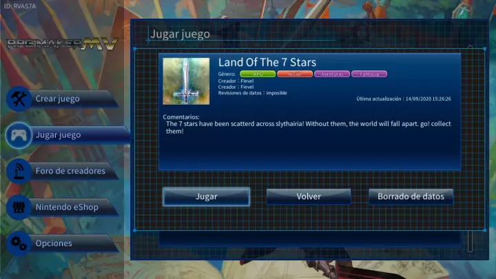 RPG Maker MV - Nintendo Switch