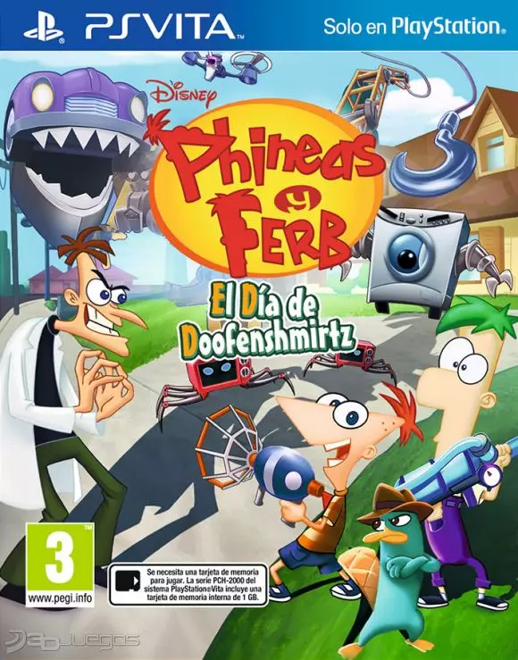 Carátula de Phineas y Ferb: Doofenshmirtz