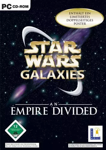Carátula de Star Wars Galaxies: An Empire Divided