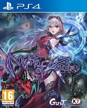 Carátula de Nights of Azure - PS4