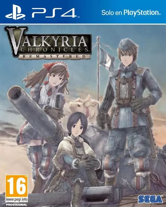 Carátula de Valkyria Chronicles Remaster
