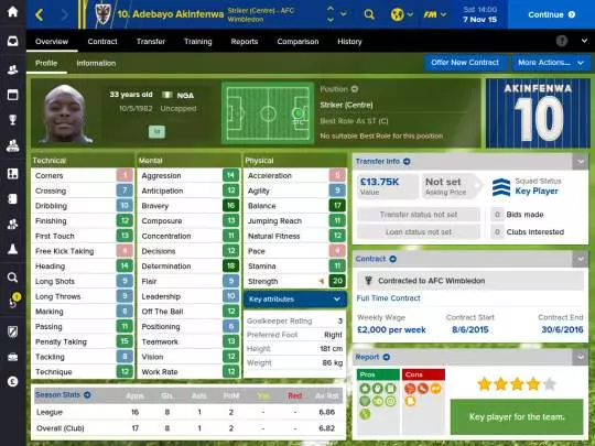 Football Manager Touch 2016