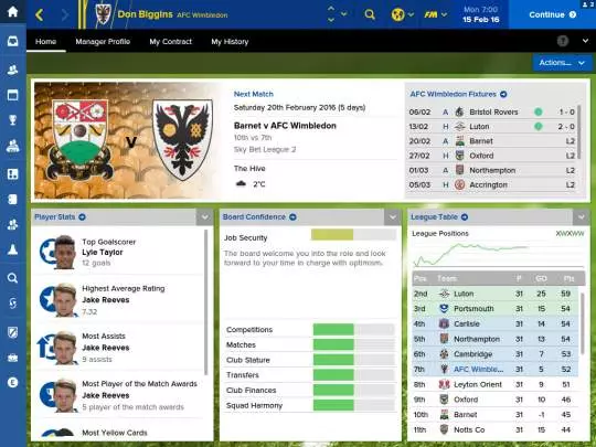 Football Manager Touch 2016 - PC